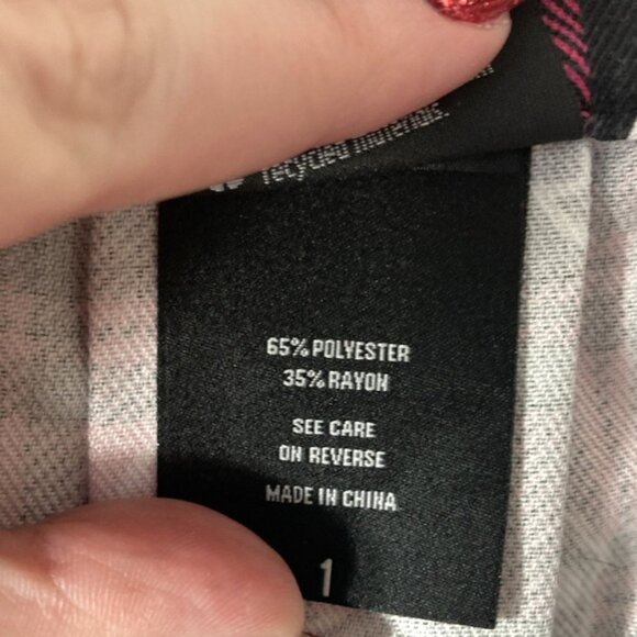 Hot Topic Monster High Plus Size Draculaura Pink Plaid skirt size 1X - Picture 4 of 6